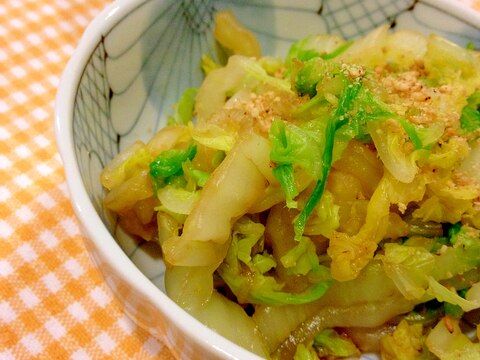 簡単♪白菜のおひたし